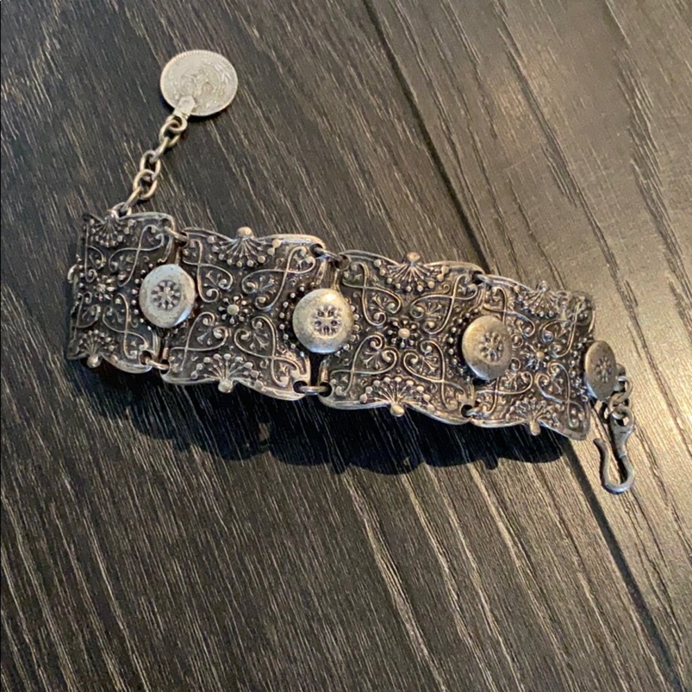 Unique Turkish silver bracelet